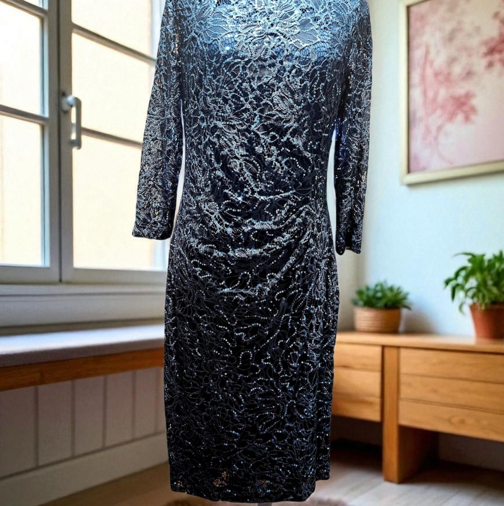 Jessica Howard Teal Dress